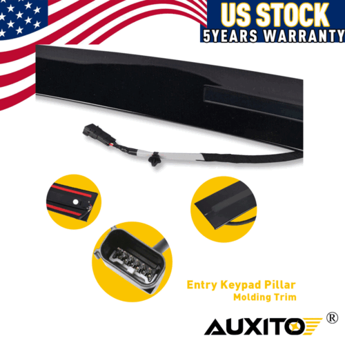 For 11 thru 19 Explorer OEM Ford Door Entry Keypad Pillar Molding Trim LH Driver For 11 thru 19 Explorer OEM Ford Door Entry Keypad Pillar Molding Trim LH Driver