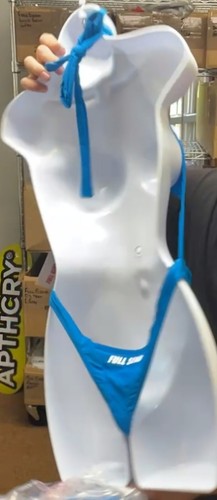 Bikini Kala I Full Send cuello niño azul recortado - Nuevo para mujer - Azul - XS - Imagen 3 de 7