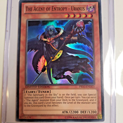 Yu-Gi-Oh! TCG The Agent of Entropy - Uranus PRIO-ENDE3 1st Edition Ultra Rare