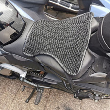 Anti-Slip Motorcycle Seat Cover Sunshade Mesh Breathable Cushion Protect Durable
