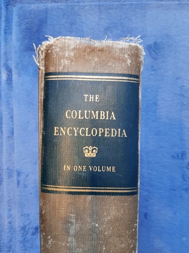1935 The Columbia Encyclopedia University Press Ansley 1st Edition 2nd Printing - Picture 2 of 8