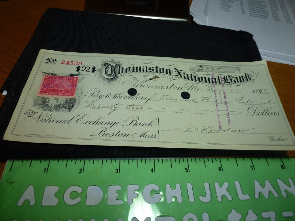 To Purchase postage, Maine, Thomaston ME, 1899, Bull (92.00) eBay