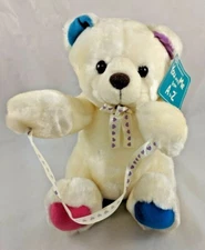 Carlton Cards Heartwarmers White Bear Plush 9 Inch Stuffed Animal toy