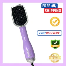 NEW Lilac PURPLE Hot Brush Hair Dryer Dyson Blow Dry sleek FREE SHIPPING
