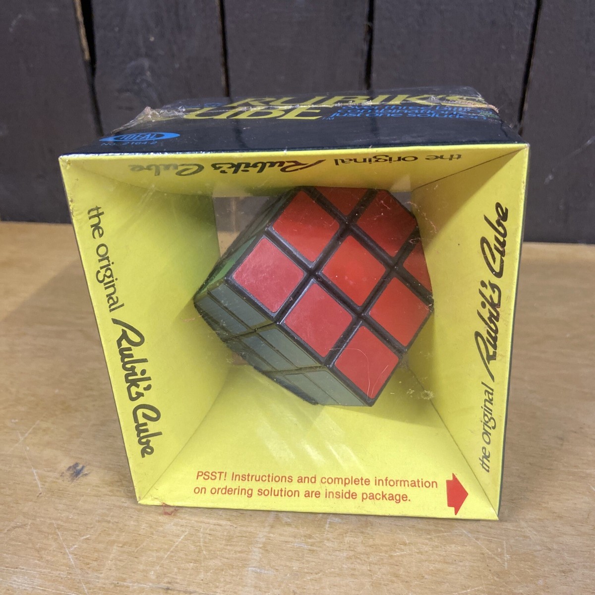 Vintage Rubik's Cube #2164-2 Ideal 1980 In Original Packaging HTF