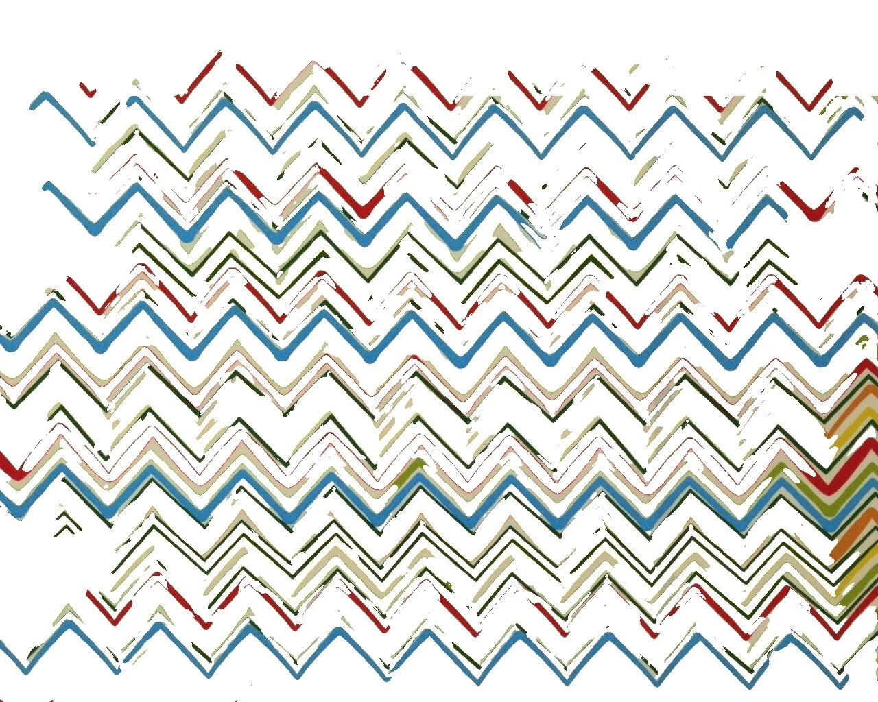 Chevron Drapery Craft Ткань Разноцветный