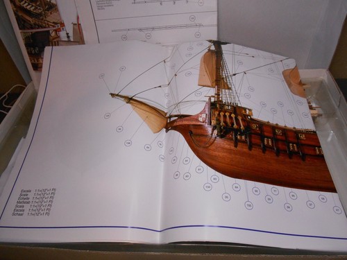 ARTESANIA KIT 1/90 SAN FRANCISCO Galeón S. XVl 20408 pezzi mancanti - Foto 15 di 21