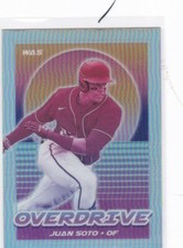 2021 Chronicles Baseball Juan Soto Overdrive Silver Prizm SP!-NM-MT