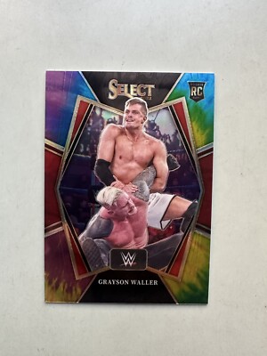 2022 Select WWE Tie-Dye Prizm Grayson Waller RC Rookie