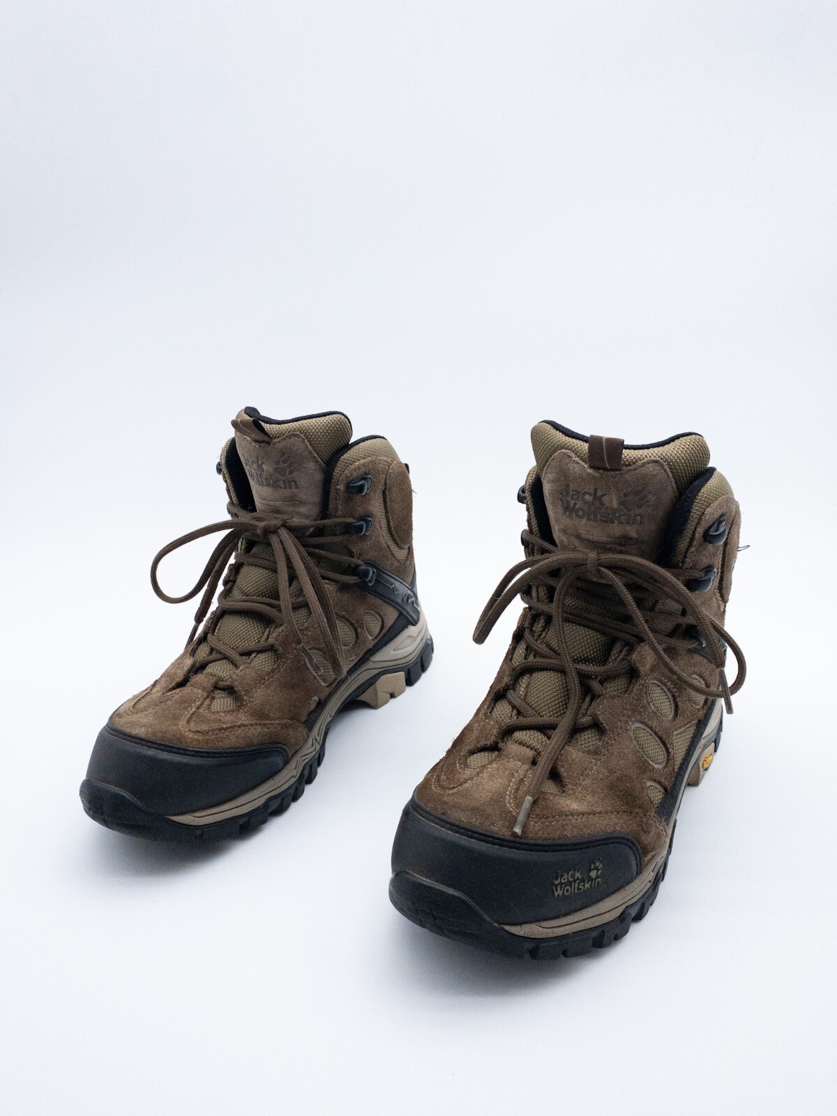 Jack Wolfskin Mujer Botas de Montaña Trekking Cordones Talla 38 Ue Art 20075-55