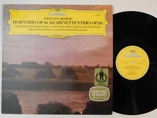 ESCHENBACH DROLC Brahms Horn, Clarinete Trios DG LP 139 398 NM