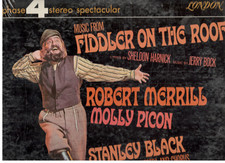 Stanley Black   Robert Merrill   Molly Picon   SEALED  LP  "Fiddler On The Roof"
