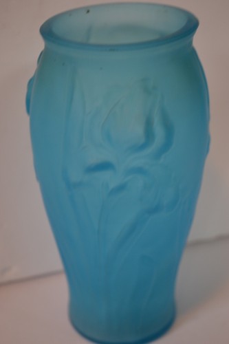 VaseTurquoise Blue Vintage - Picture 4 of 6