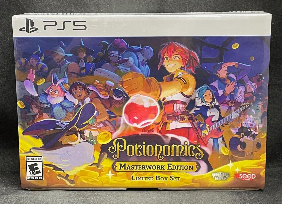 Potionomics: Masterwork Edition Limited Box Set (PS5 / Playstation Potionomics: Masterwork Edition Limited Box Set (PS5 / Playstation