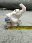 Hand Painted Milk Glass Fenton Patriotic Elephant Holiday Parade  — photo 9