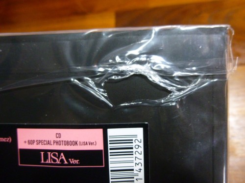 BlackPink The Album JP Version Lisa Version limited edition new but see descript - Imagen 6 de 8