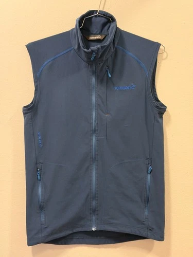Norrøna Svalbard warm1 vest - Men's - Medium - Blue - product listing photo