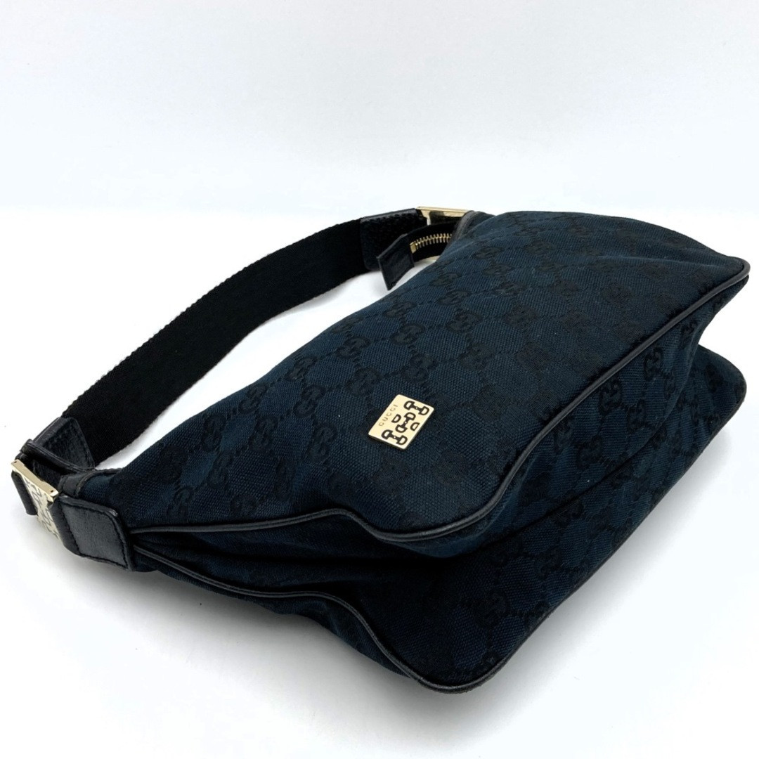 Gucci Shoulder Bag One Shoulder Black GG Canvas Women s Gucci Shoulder Bag One Shoulder Black GG Canvas Women s