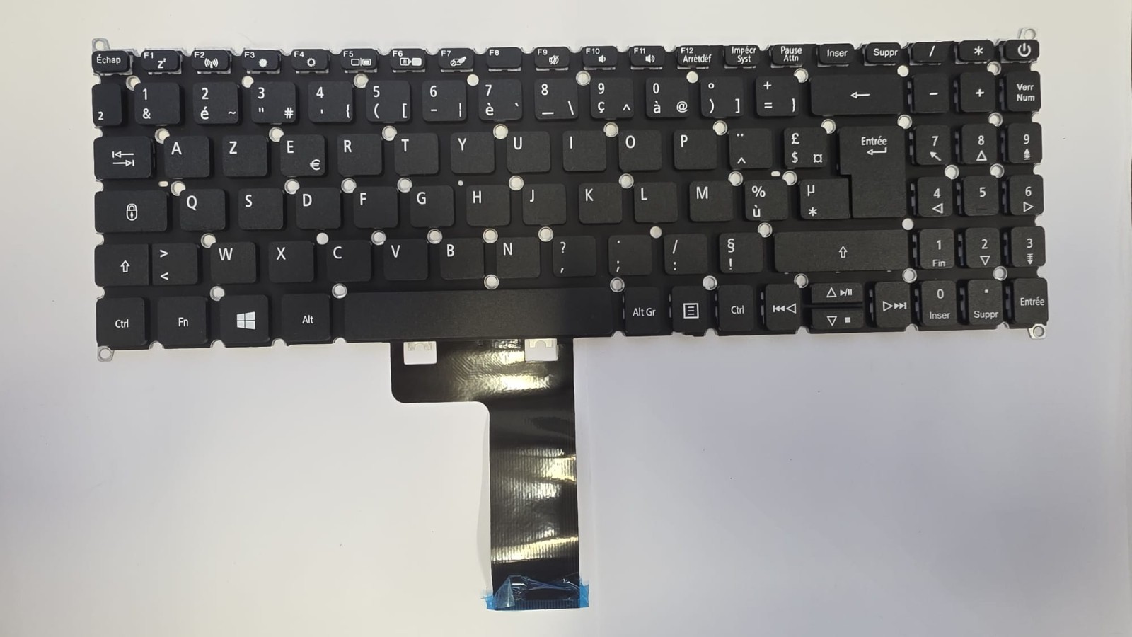 Clavier Français AZERTY Acer Swift 3 SF315-41 SF315-52G Noir