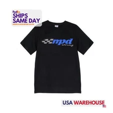 Mpd PC54-L MPD LOGO, One Mpd Black Tee Shirt Large High Performance & Racing Par