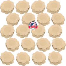 50 pares 100 piezas de cubrepezones desechables para mujeres