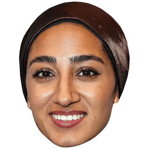 Zainab Jiwa (Smile) Masker van beroemdheden - Afbeelding 1 van 6