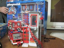 Playmobil City Action Feuerwehr Hauptquartier mit Löschfahrzeug 5027 OVP