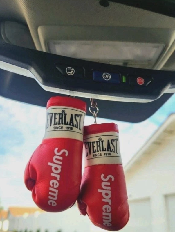 Supreme x Everlast Red Boxing Gloves Keychain Bag Charm 2026 NWT