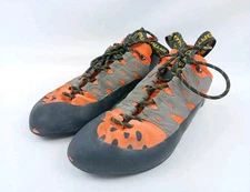 La Sportiva Tarantulace Women's Climbing Shoes 10.5 Orange Gray