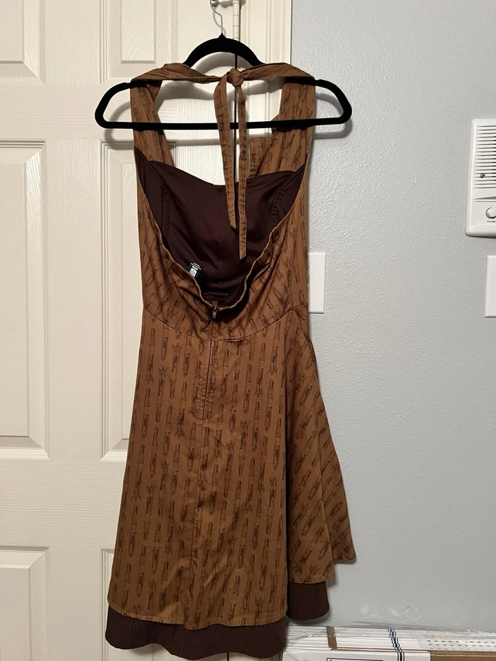 Doctor Who Regeneration Dress Hot Topic Halter Preloved Size Large L Womens - Image 2 of 4