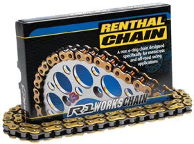 Cadena Renthal 420 R1 Works - 120 eslabones moto c241 r1-420-120 Foto 2 de 4