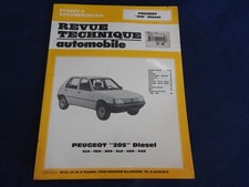 Revue technique Peugeot 205
