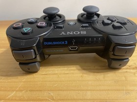 Sony PlayStation 3 Slim PS3 320GB Black Console Gaming System CECH-3001B Bundle