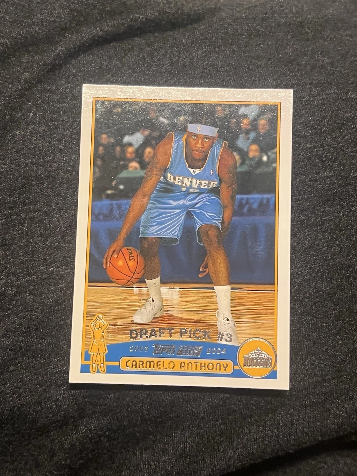 2003-04 Topps - Draft Pick Carmelo Anthony #223 (RC)