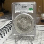 1884-CC Morgan Dollar CAC MS63 WitterBrick