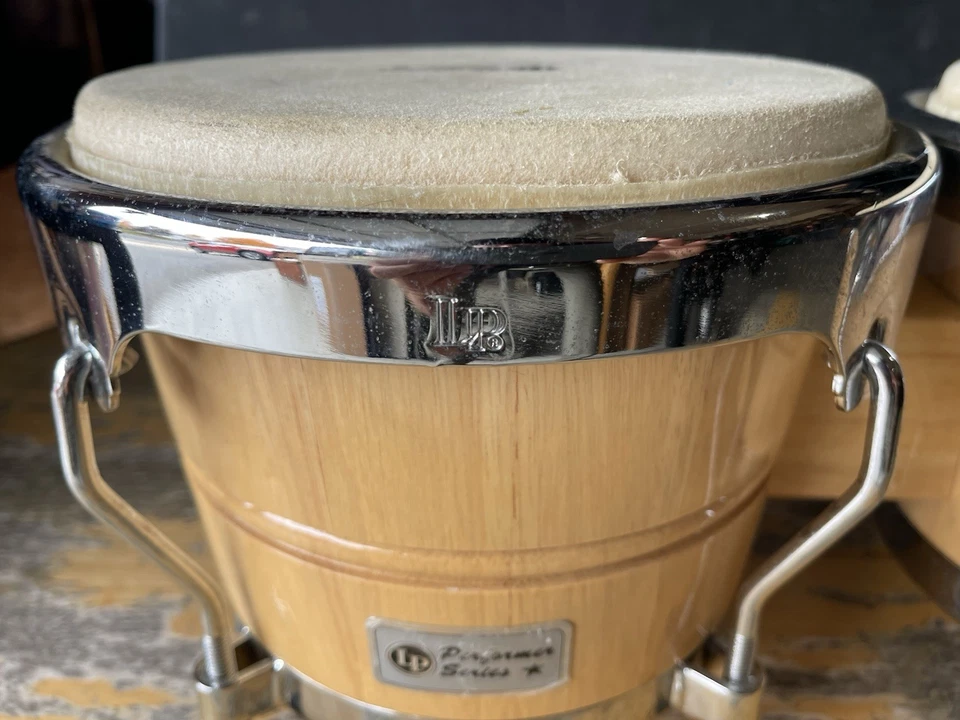 LP Performance Series 18” Bongos Natural Wood Finish - image 2 of 4
