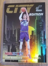 2023-24 Panini Hoops Lauri Markkanen City Edition Foil Utah Jazz #17 Holo