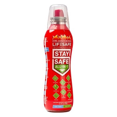 StaySafe Portable Fire Extinguisher: Eco-Friendly Solution for 10 Fire Types