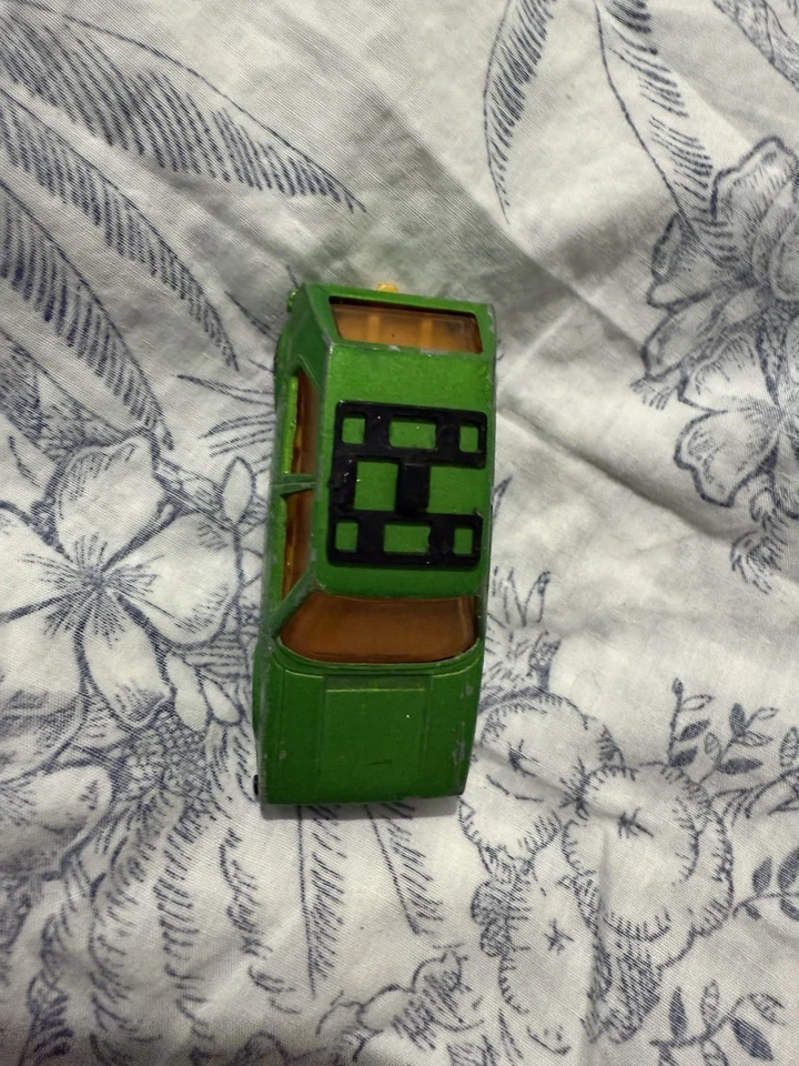 Vintage 1976 Matchbox Super Fast verde VW Golf Die-Cast Car Inglaterra Foto 3 de 4