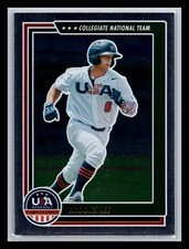 Brooks Lee #12 Panini 2022 Panini Stars & Stripes USA Baseball Longevity