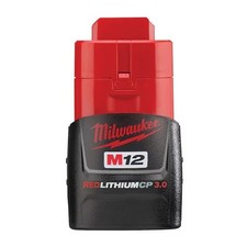- For Milwaukee Tool 48-11-2430 M12 Redlithium 30 Compact Battery Pack