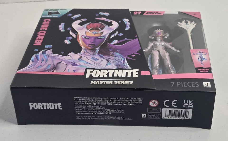 Fortnite Master Series Cube Queen Series 03 #306 4" Action Figure. Free Shipping - Image 2 of 4