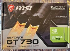 MSI Video Card NVIDIA GeForce GT 7302GB DDR3 Video Card N730-2GD3V/V3
