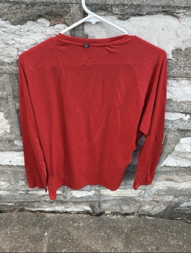 Camisa NIKE DRI FIT RUNNING Pro Combat Manga Larga Roja - Talla XL Para Hombre - Imagen 8 de 9