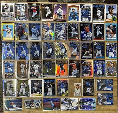 George Springer 50 CARD LOT Multiple Years Major League Material Relic Insert +