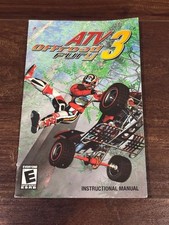 ATV Offroad Fury 3 Playstation 2 PS2 Instruction Manual Only
