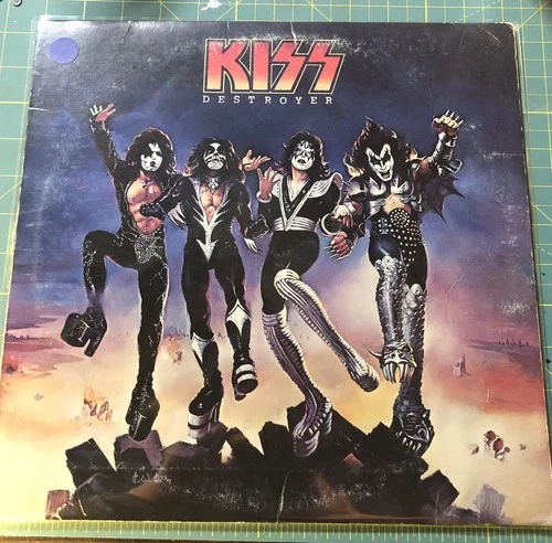 Kiss – Destroyer Original Vinyl Record Casablanca – NBLP 7025 1976 US VG+