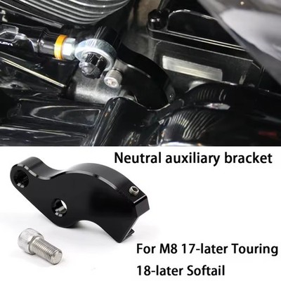 EZ-SHIFT Neutral Assist Bracket für M8 17-später Touring 18-up Softtail Breakout
