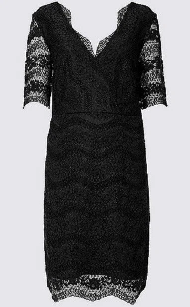 Marks and Spencer Lace Black Dresses for Women for sale | eBay UK