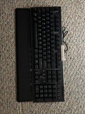 EVGA Z15 RGB Mechanical Gaming Keyboard   Silver Switches   Great Shape